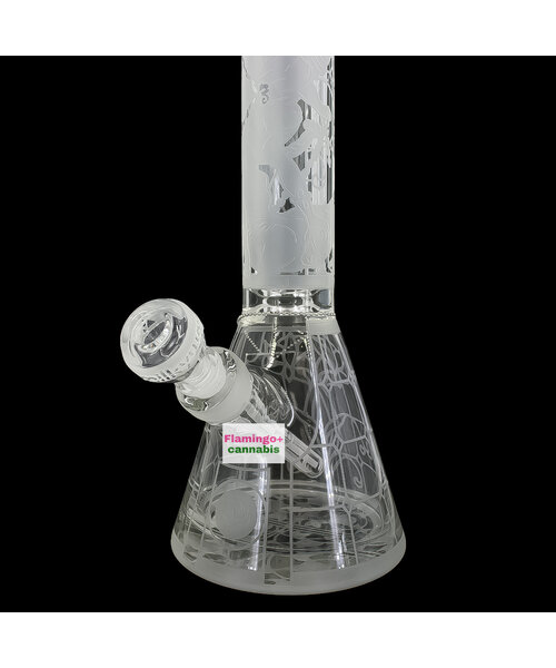 Milky Way Glass 15" Archangel Beaker Bong Clear