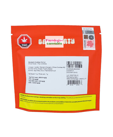 Backforty Back Forty Mandarin Cookies Sativa Flower 7G