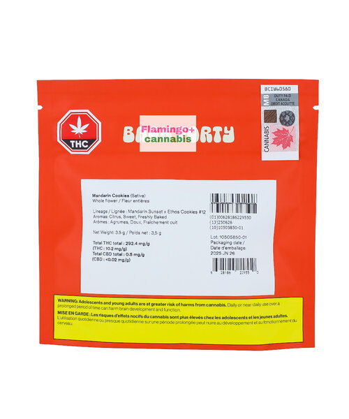 Back Forty Mandarin Cookies Sativa Flower 3.5G