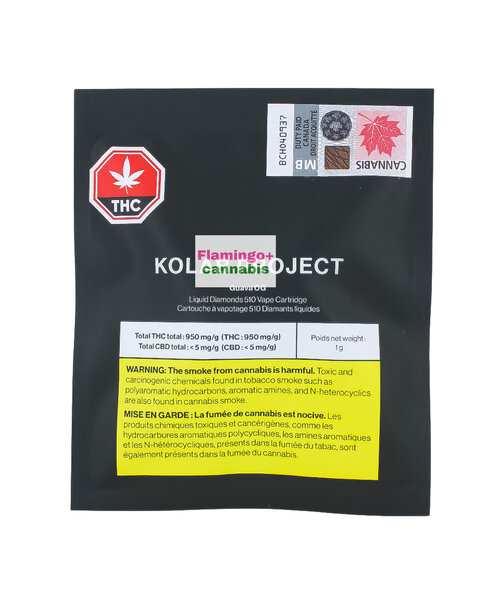 Kolab Project Guava OG Sativa Liquid Diamonds Cartridge 1G