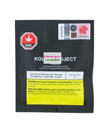 Kolab Kolab Project Pink Lychee Indica Liquid Diamonds Cartridge 1G