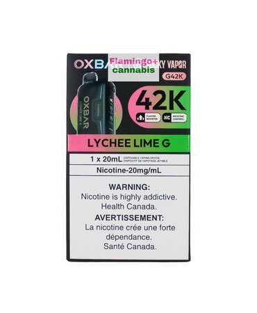 OXBAR OXBAR G42K Rechargeable Disposable MB Lychee Lime G OXBAR OXBAR G42K Rechargeable Disposable MB Lychee Lime G