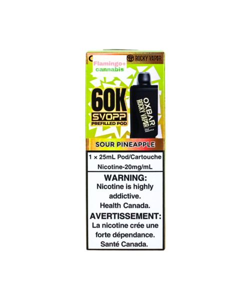 OXBAR SVOPP Pre-Filled Pod 60k Puff MB Sour Pineapple