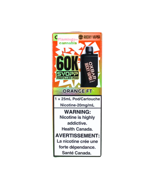 OXBAR SVOPP Pre-Filled Pod 60k Puff MB Orange FT