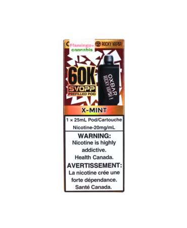 OXBAR OXBAR SVOPP Pre-Filled Pod 60k Puff MB X-Mint