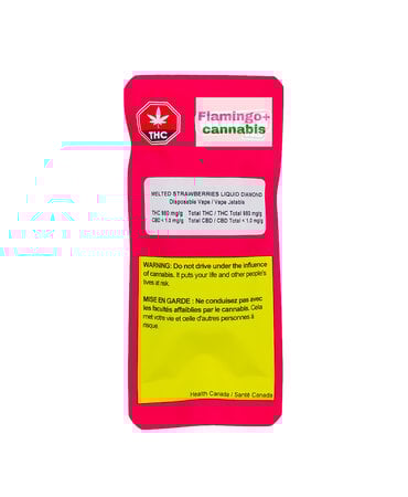 Bold Glazed Bold Melted Strawberries Hybrid Disposable 1G