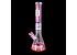 Smoke Arsenal Legendary Glass 16" 9mm Colored Grid Beaker Bong