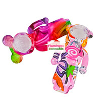 Arsenal 2" Gloomy Bear Silicone Pipe