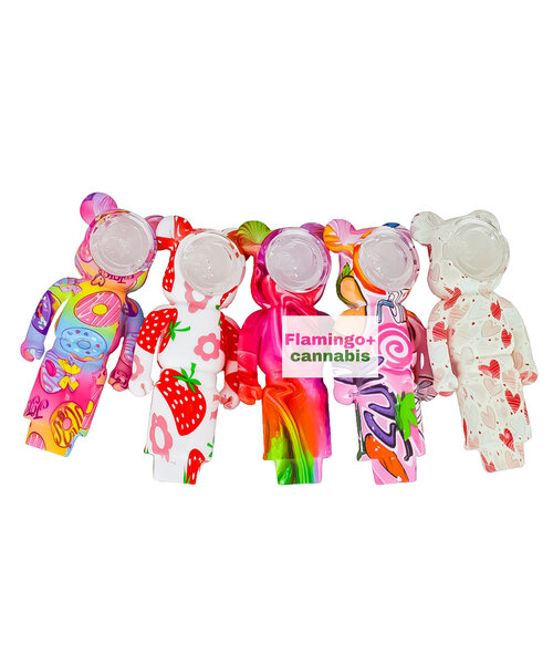 Arsenal 2" Gloomy Bear Silicone Pipe