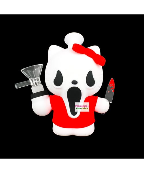 Arsenal 4.7" Killer Kitty Silicone Bong