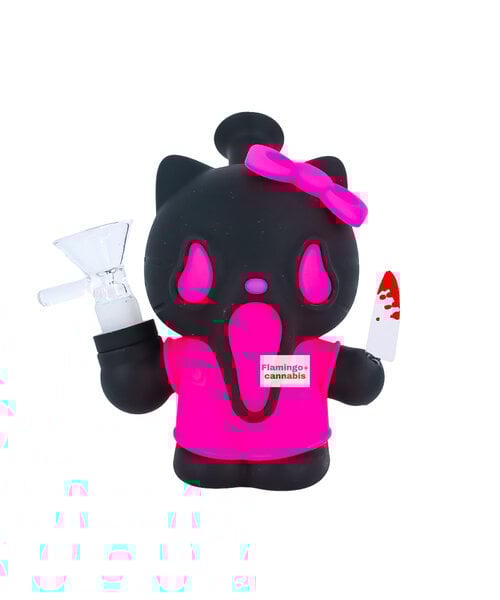Arsenal 4.7" Killer Kitty Silicone Bong