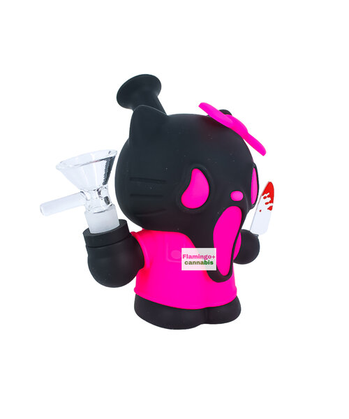 Arsenal 4.7" Killer Kitty Silicone Bong