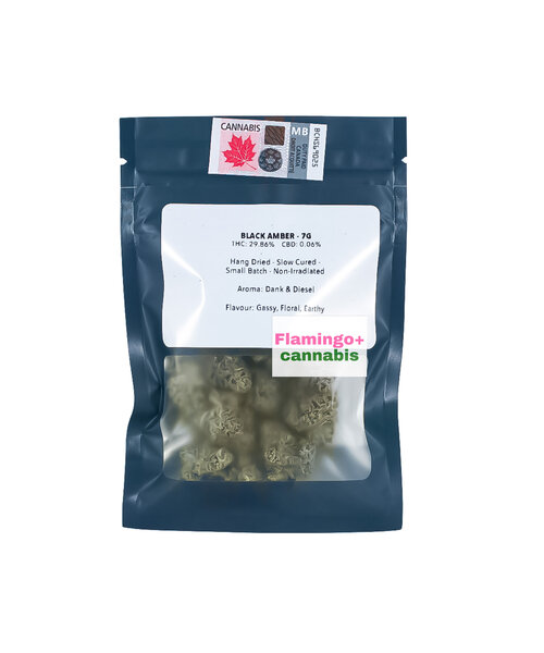 Kief Cannabis Black Amber Craft Indica Flower 7G