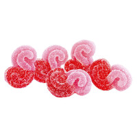 Spinach Sourz Strawberry Watermelon Sativa THC + CBG Gummies X5