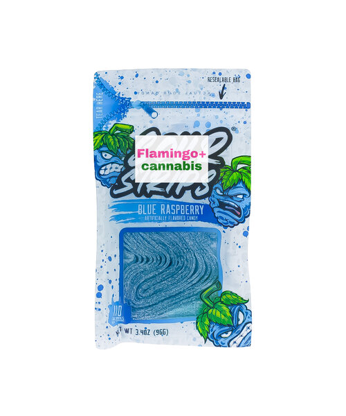 Sour Strips Sour Blue Razz Tape