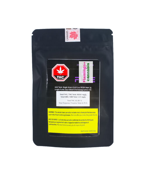 Dom Jackson Gas Tank Cold Cure Resin Indica Disposable 1G