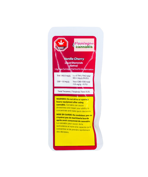 Slerp Vanilla Cherry Sativa Liquid Diamonds Cartridge 1G
