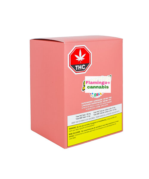 Shred'Ems Party Pack Superberry Lemonade Max10 Sativa Gummies 10X10MG