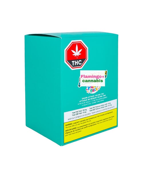 Shred'Ems Party Pack Shark Attack Max10 Sativa Gummies 10X10MG