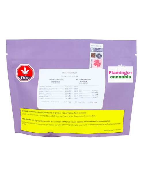 Virtue Cannabis Black Triangle Craft Indica Flower 28G