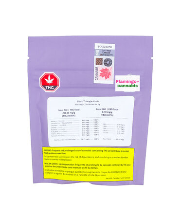 Virtue Cannabis Virtue Cannabis Black Triangle Craft Indica Flower 7G Virtue Cannabis Virtue Cannabis Black Triangle Craft Indica Flower 7G