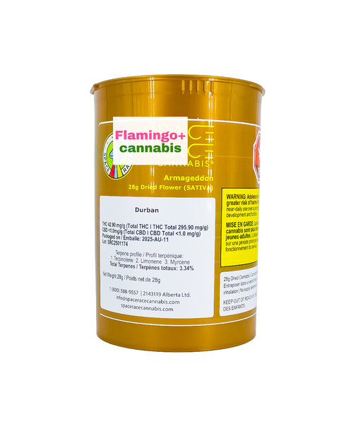 Space Race Armageddon Sativa Flower 28G