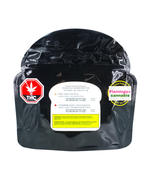 Rosin Head Peanut Butter And Jelly Craft Flower 2X7G