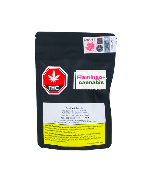 Pistol And Paris Gas Pack Diablo Craft Indica Flower 7G