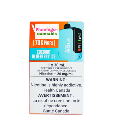 VICE Vice Box 2 Rechargeable Disposable 20mg 70k Puff MB Coconut Blueberry Ice VICE Vice Box 2 Rechargeable Disposable 20mg 70k Puff MB Coconut Blueberry Ice