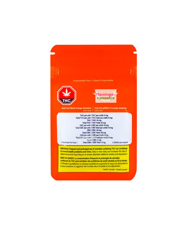 WYLD Wyld Blood Orange CBC 3:1 Sativa THC Gummies 2X5MG WYLD Wyld Blood Orange CBC 3:1 Sativa THC Gummies 2X5MG