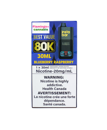 OXBAR Insta Bar 80k Puff Rechargeable Disposable MB Blueberry Raspberry OXBAR Insta Bar 80k Puff Rechargeable Disposable MB Blueberry Raspberry