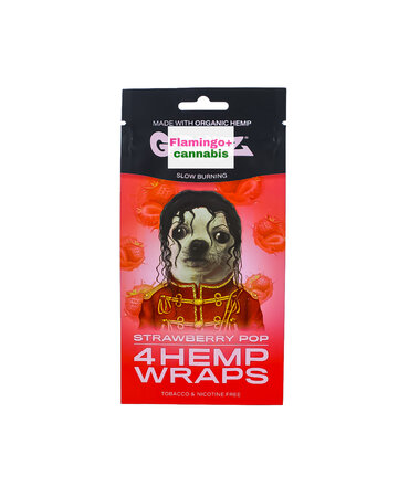 G-Rollz G-Rollz Strawberry Hemp Wraps 4pk G-Rollz G-Rollz Strawberry Hemp Wraps 4pk