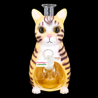 LIT 8.75" Cat Water Pipe