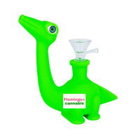 LIT 5.25" Silicone Dinosaur Pipe