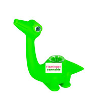 LIT 5.25" Silicone Dinosaur Pipe