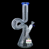 Gear Premium 12" Loopy Water Pipe Blue