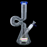 Gear Premium 12" Loopy Water Pipe Blue