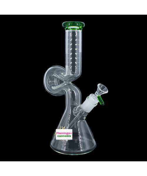 Gear Premium 12" Loopy Water Pipe Green