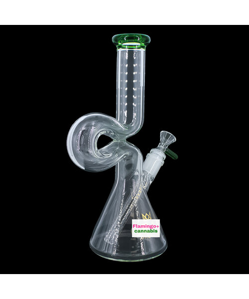 Gear Premium 12" Loopy Water Pipe Green