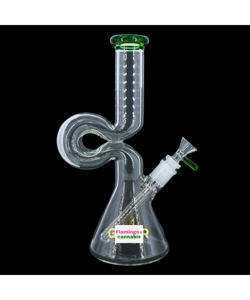 Gear Premium 12" Loopy Water Pipe Green