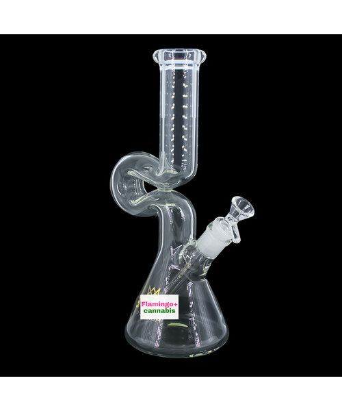 Gear Premium 12" Loopy Water Pipe Clear