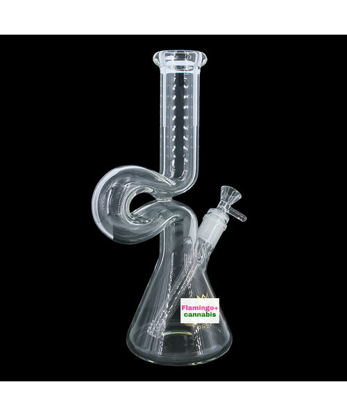 Gear Premium 12" Loopy Water Pipe Clear