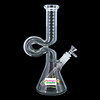 Gear Premium 12" Loopy Water Pipe Clear