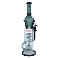 Gear Premium 14" Coil Bubbler Smoke