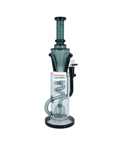 Gear Premium 14" Coil Bubbler Smoke