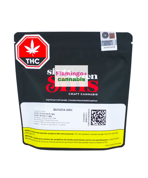 Sixty Seven Sins Banana Mac Craft Hybrid Flower 3.5G