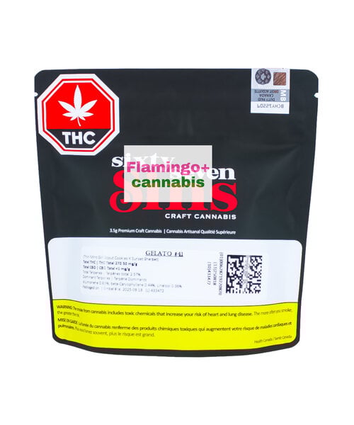 Sixty Seven Sins Gelato #41 Craft Indica Flower 3.5G