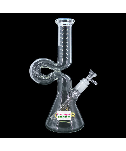 Gear Premium 12" Loopy Water Pipe Clear