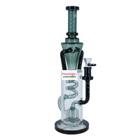 Gear Premium 14" Coil Bubbler Smoke