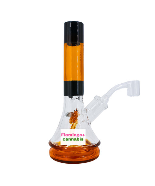 Gear Premium 6" Bee Dab Rig Honey Gold
